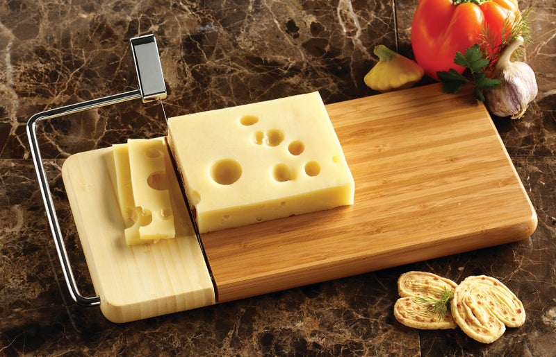 Prodyne - 126-B Prodyne Bamboo Cheese Slicer, 12" x 6" - Image 2